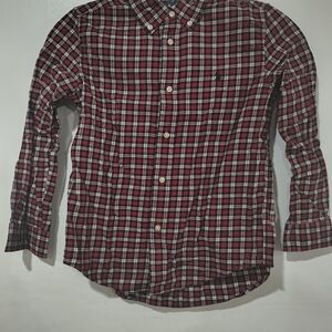 Ralph Lauren Red and Black Plaid Button Down Shirt